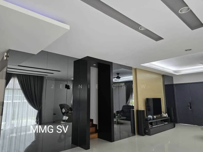 Rumah Berkembar untuk Dijual di Setia Eco Park (Setia Alam) - Jennie Chew - Living Room - PropertyGuru.com.my