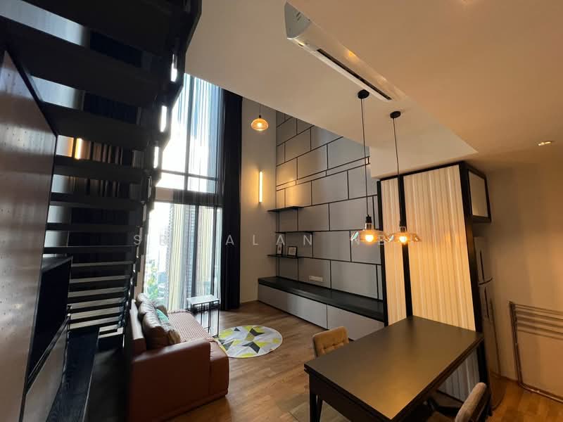 Kondominium untuk Disewa di Twy Duplex Condos - Sr. Alan NBH - Living Room - PropertyGuru.com.my