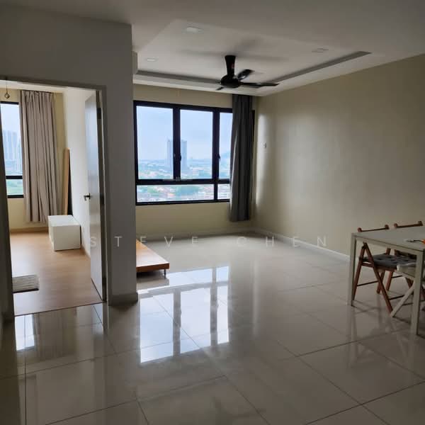 Servis Apartment untuk Disewa di Tuan Residency - Steve Chen - Living Room - PropertyGuru.com.my