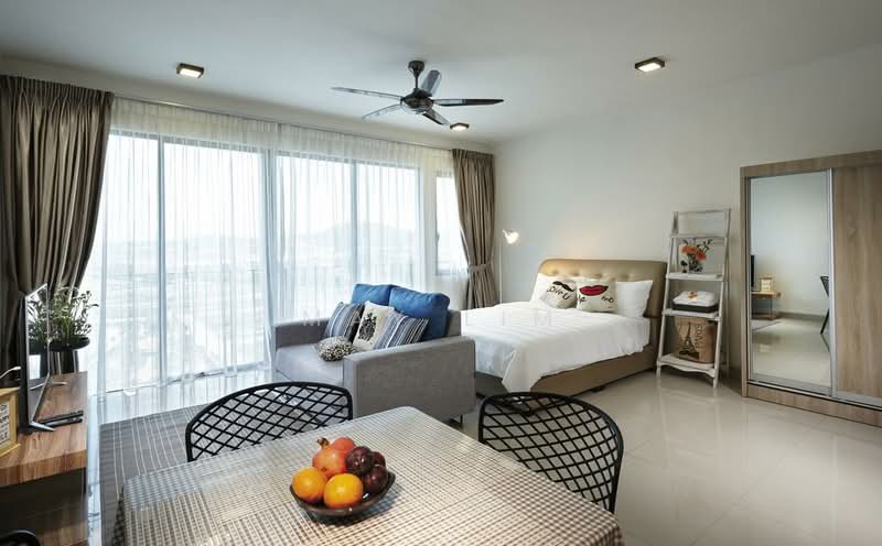 Service Residence for Rent at Trefoil - May Lim - Living Room - PropertyGuru.com.my