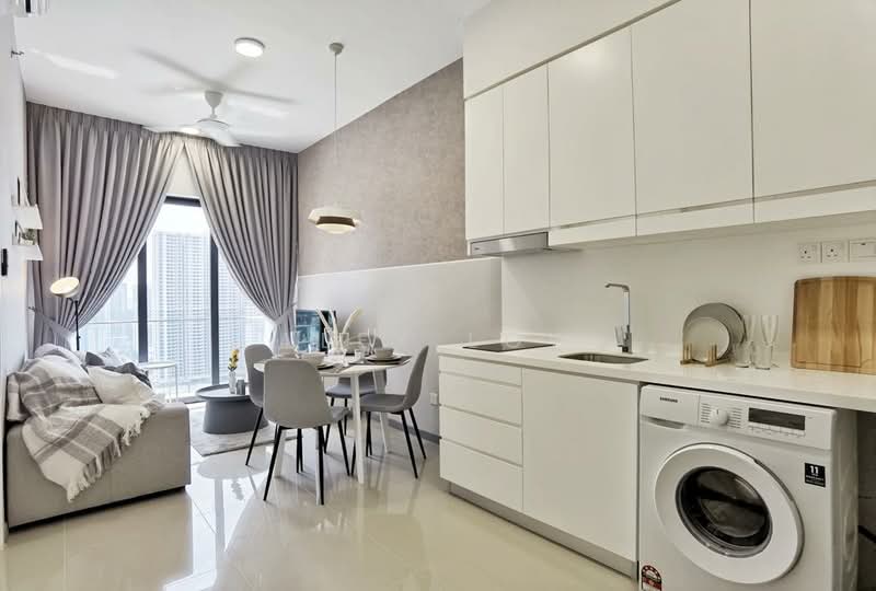 Servis Apartment untuk Disewa di Ativo Suites @ Damansara Avenue - Alex Low - Living Room - PropertyGuru.com.my