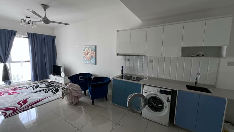 Service Residence for Rent at Continew - CY Khoo - Living Room - PropertyGuru.com.my