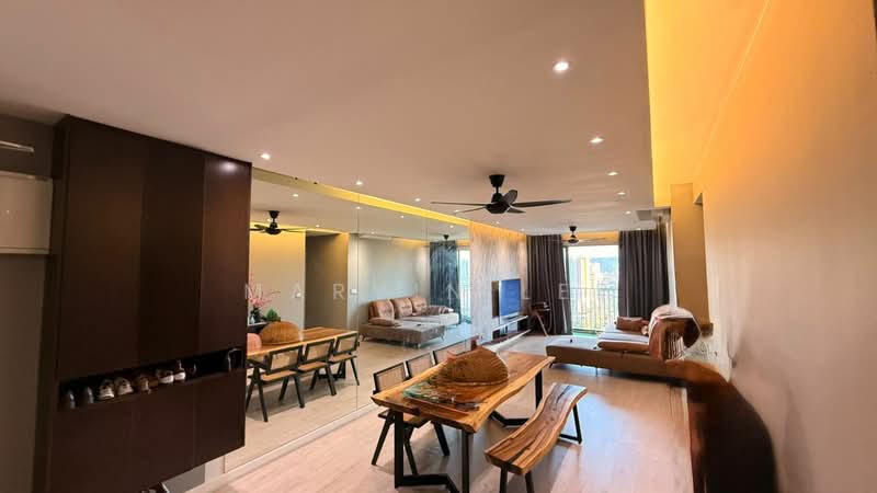 Servis Apartment untuk Disewa di Sky Meridien - Marvin Lee - Living Room - PropertyGuru.com.my