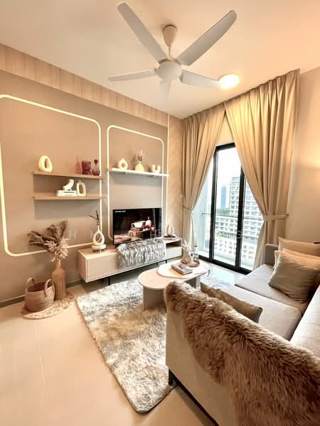 Service Residence for Rent at Southlink - HM Choong - Living Room - PropertyGuru.com.my