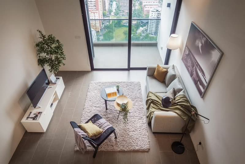 Condominium for Sale at Alila Bangsar - Jee Chin Sua - Living Room - PropertyGuru.com.my