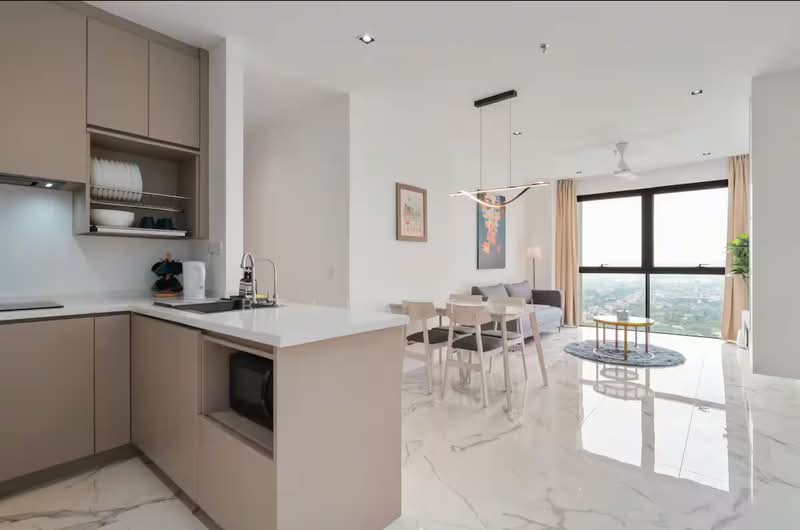 Service Residence for Sale at Aethera Residences - Bella Tan - Kitchen - PropertyGuru.com.my