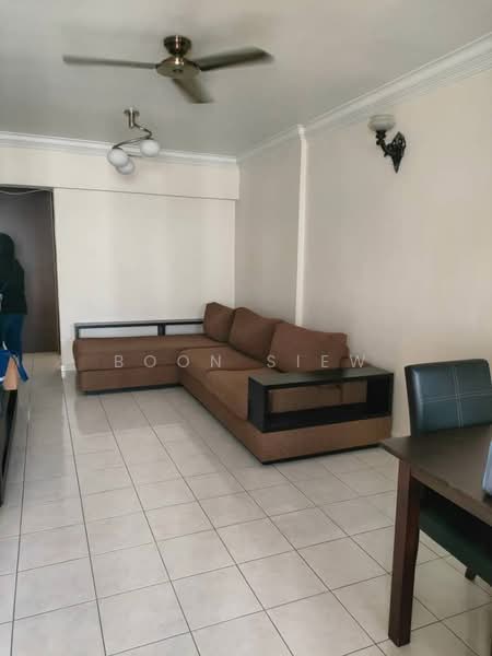 Apartment for Sale at Desa Indah Block 86 - Boon Siew - Living Room - PropertyGuru.com.my