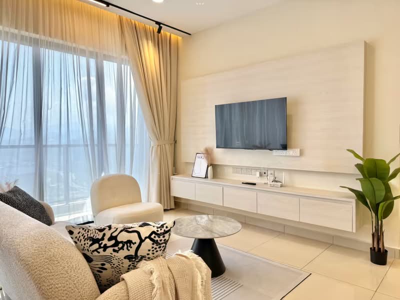 Service Residence for Sale at Aethera Residences - Bella Tan - Living Room - PropertyGuru.com.my