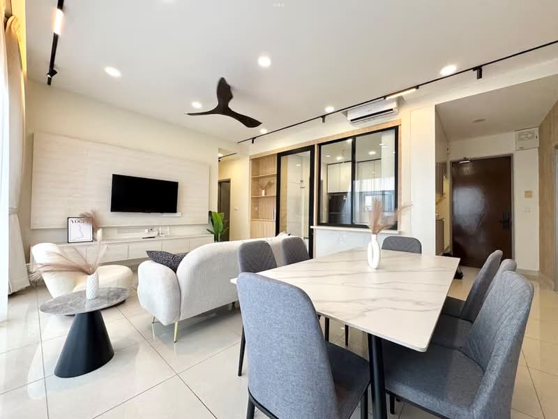 Service Residence for Sale at Aethera Residences - Bella Tan - Living Room - PropertyGuru.com.my