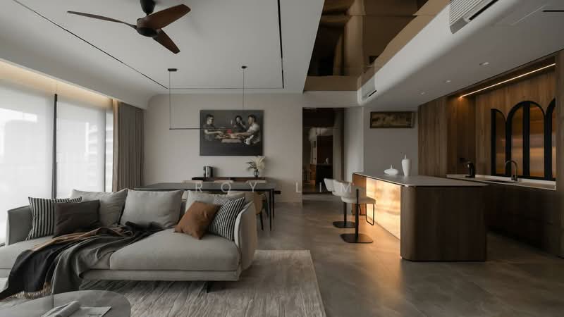 Kondominium untuk Dijual di The Maple Residences - Roy Lim - Living Room - PropertyGuru.com.my