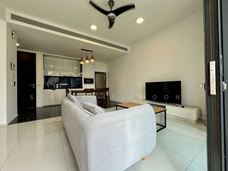 Servis Apartment untuk Disewa di Arcoris Residences - Stephanie Choong - Living Room - PropertyGuru.com.my