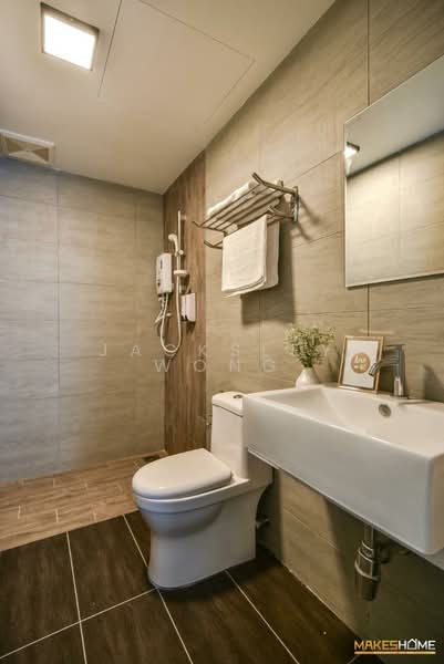 Servis Apartment untuk Disewa di Arte Plus - Jacksley Wong - Bathroom - PropertyGuru.com.my