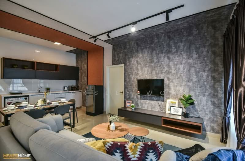 Servis Apartment untuk Disewa di Arte Plus - Jacksley Wong - Living Room - PropertyGuru.com.my