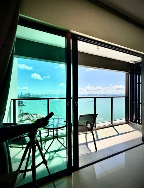 Kondominium untuk Disewa di Mezzo - KK Kwok - Balcony - PropertyGuru.com.my