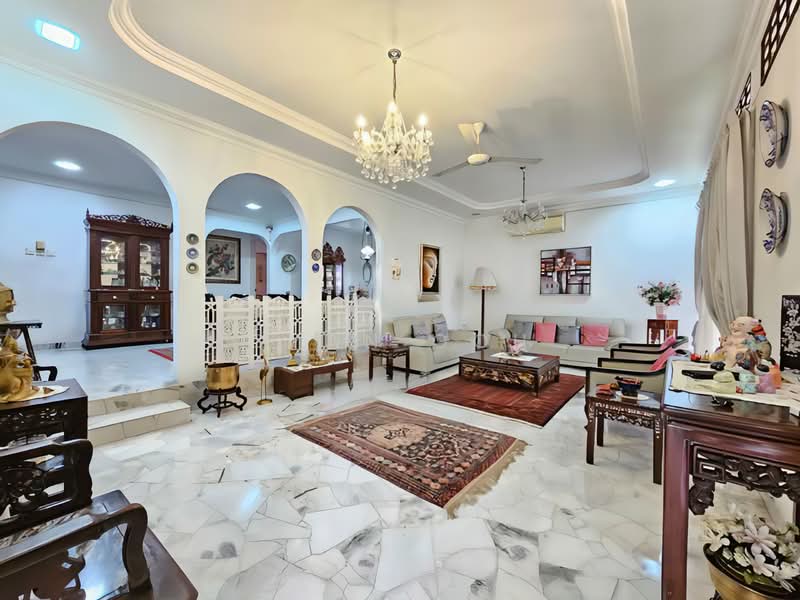 Rumah Banglo untuk Dijual di Minden Heights (Gelugor) - Qyan Goh - Living Room - PropertyGuru.com.my