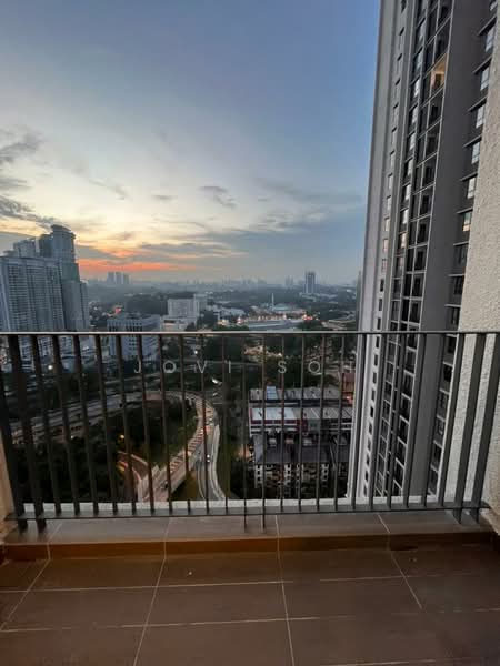 Service Residence for Rent at Sunway Belfield - Jovi Soh - Balcony - PropertyGuru.com.my
