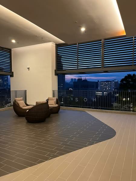 Service Residence for Rent at Sunway Belfield - Jovi Soh - Balcony - PropertyGuru.com.my