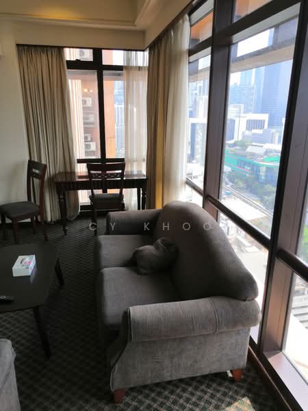 Servis Apartment untuk Dijual di Berjaya Times Square - CY Khoo - Living Room - PropertyGuru.com.my
