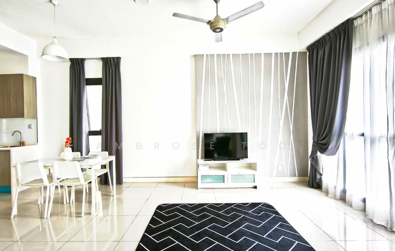 Service Residence for Rent at Arnica @ Tropicana Gardens - Ambrose Too - Living Room - PropertyGuru.com.my