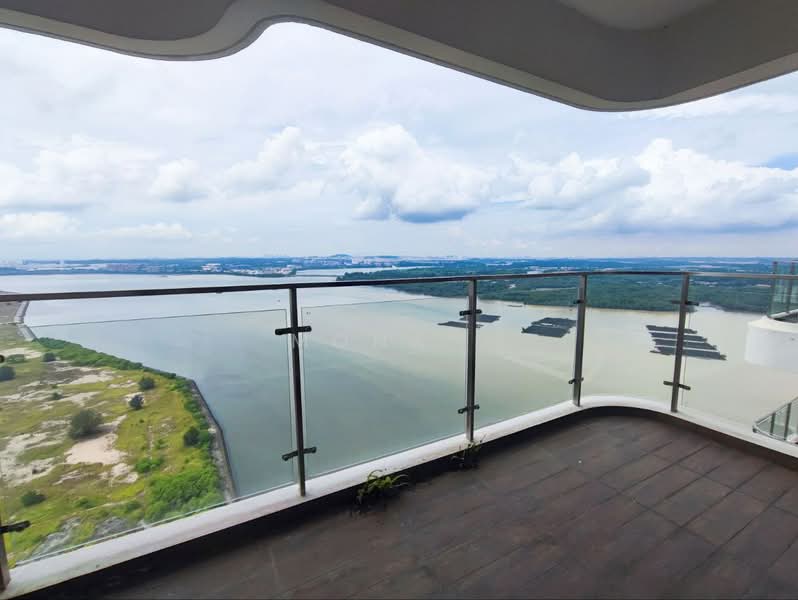 Condominium for Sale at Kings Bay @ Country Garden Danga Bay - Mona . - Balcony - PropertyGuru.com.my