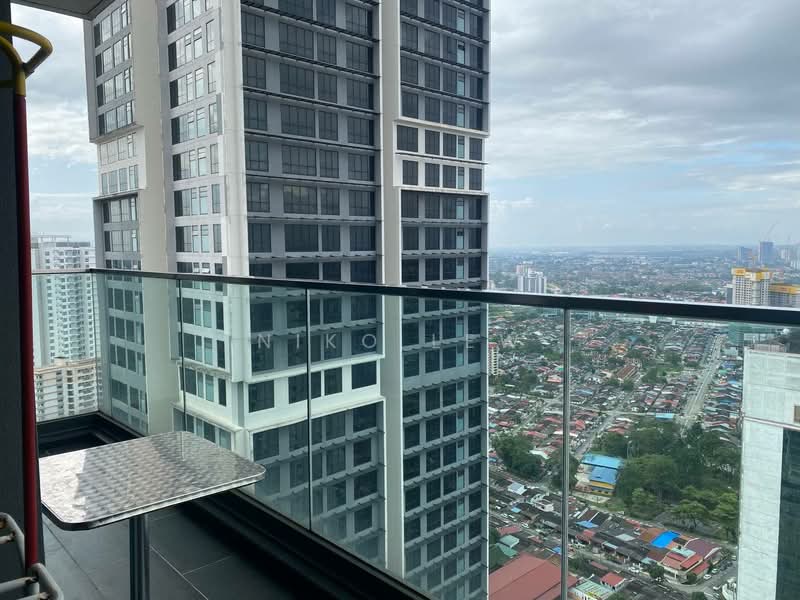 Service Residence for Rent at Setia Sky 88 - Niko Lew - Balcony - PropertyGuru.com.my