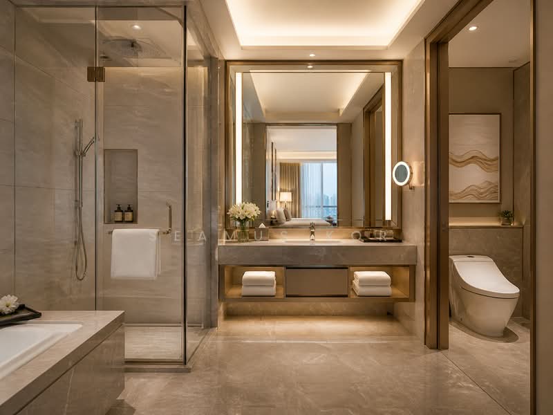 Hotel / Resort untuk Disewa di Bukit Bintang (KL City Centre) - Seamus Kor - Bathroom - PropertyGuru.com.my