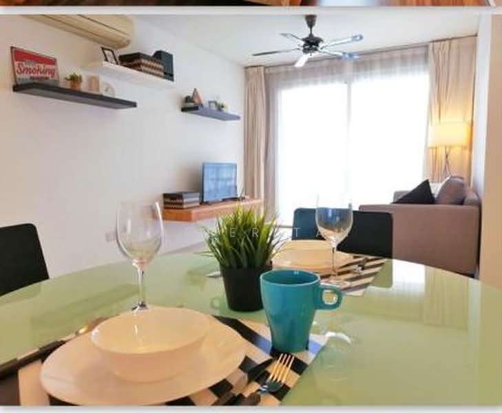 Kondominium untuk Disewa di Menara Bintang Goldhill - Tabber Tan - Living Room - PropertyGuru.com.my