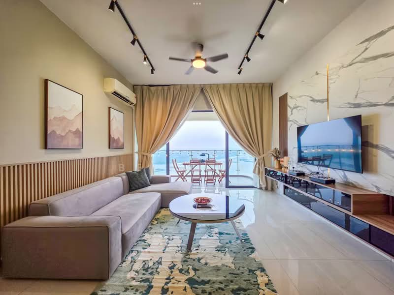 Condominium for Sale at Bay Laurel @ Country Garden Danga Bay - Bella Tan - Living Room - PropertyGuru.com.my