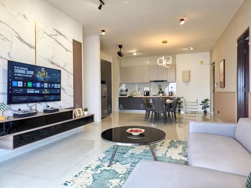 Condominium for Sale at Bay Laurel @ Country Garden Danga Bay - Bella Tan - Living Room - PropertyGuru.com.my