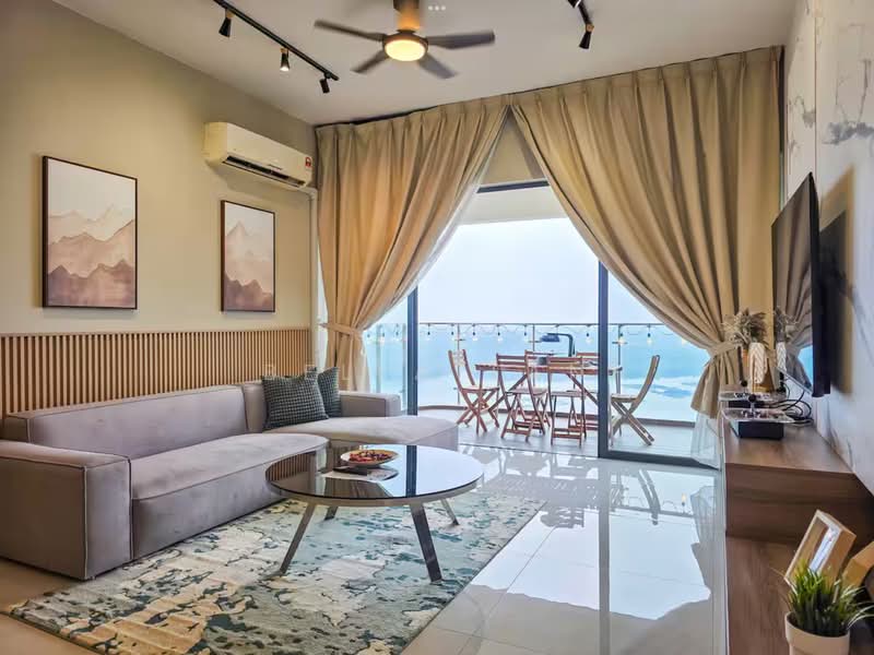 Condominium for Sale at Bay Laurel @ Country Garden Danga Bay - Bella Tan - Living Room - PropertyGuru.com.my