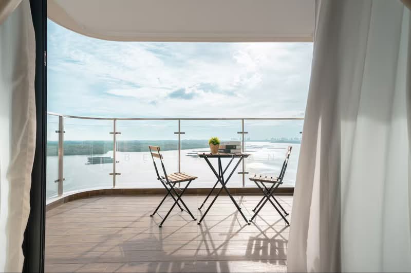Condominium for Sale at Bay Laurel @ Country Garden Danga Bay - Bella Tan - Balcony - PropertyGuru.com.my