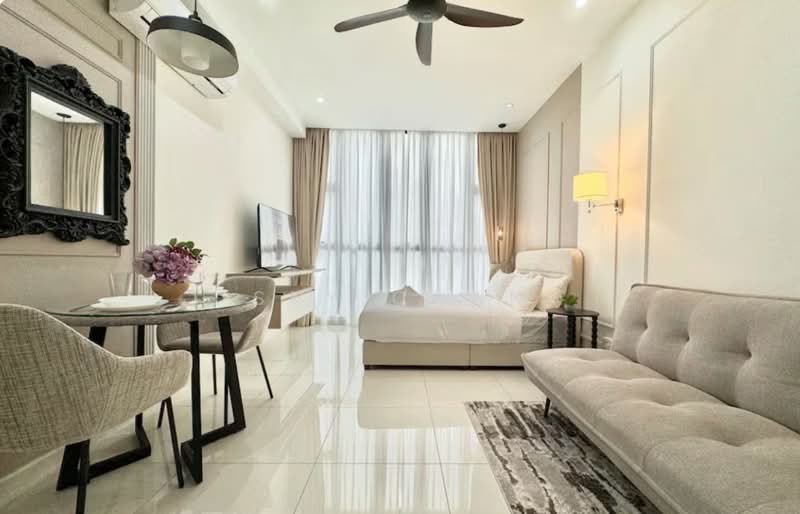 Servis Apartment untuk Disewa di Majestic Residence - Sky Chan - Living Room - PropertyGuru.com.my