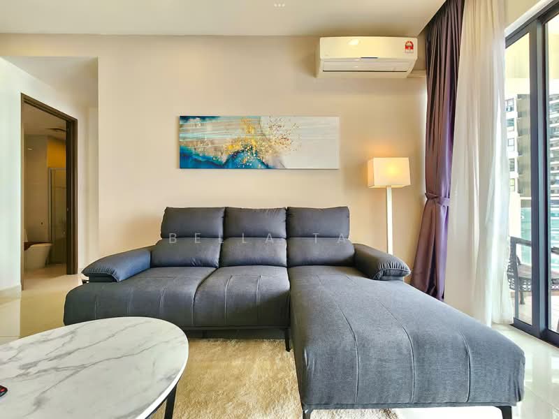Kondominium untuk Dijual di Lovell @ Country Garden Danga Bay - Bella Tan - Living Room - PropertyGuru.com.my