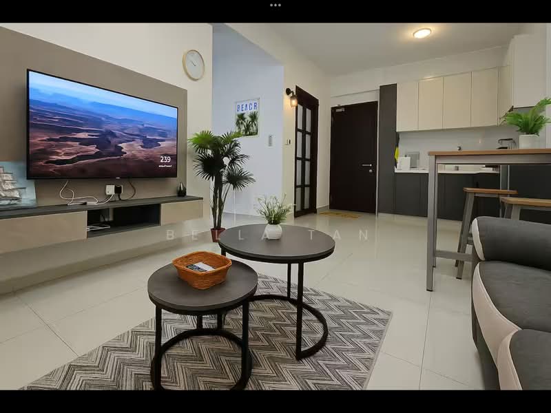 Condominium for Sale at Lovell @ Country Garden Danga Bay - Bella Tan - Living Room - PropertyGuru.com.my