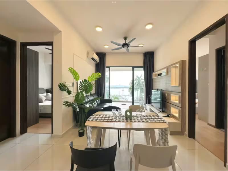 Kondominium untuk Dijual di Kings Bay @ Country Garden Danga Bay - Bella Tan - Living Room - PropertyGuru.com.my