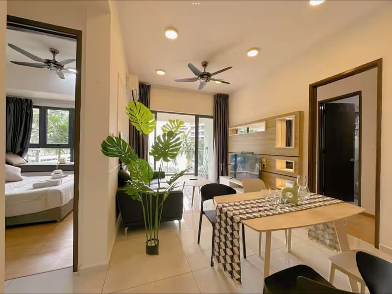 Kondominium untuk Dijual di Kings Bay @ Country Garden Danga Bay - Bella Tan - Living Room - PropertyGuru.com.my
