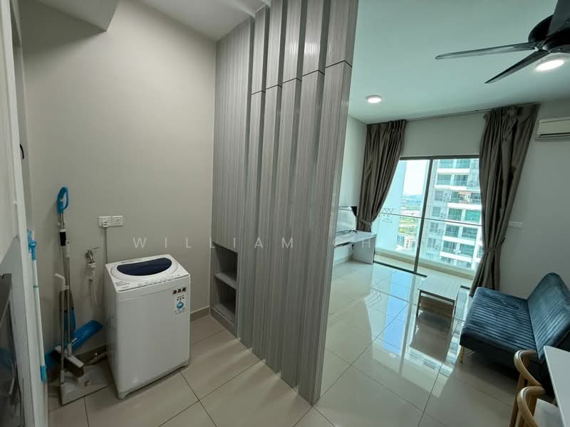 Service Residence for Rent at Cybersquare - William Chin - Living Room - PropertyGuru.com.my