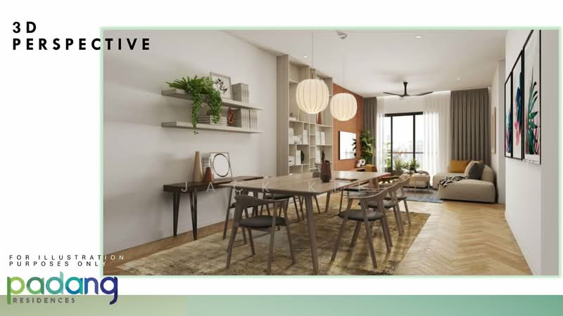 Service Residence for Sale at Kota Semarak - Padang Residences - Jack Kee - Dining Room - PropertyGuru.com.my