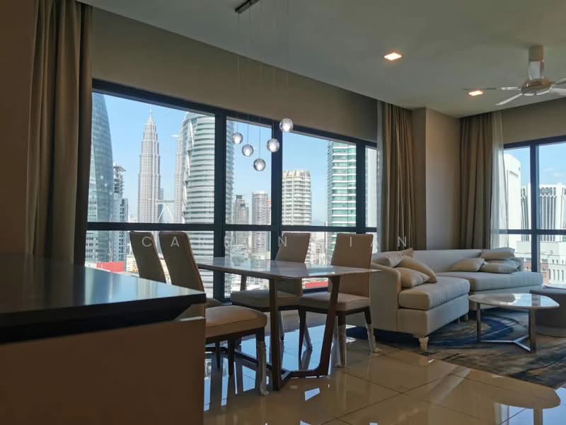 Service Residence for Rent at Aria - Carmen Lian - Living Room - PropertyGuru.com.my