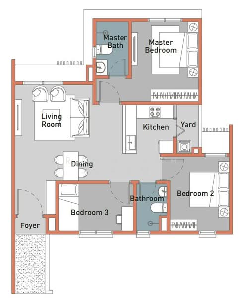Servis Apartment untuk Dijual di MIRAI Residences - Rashidah Juremi - PropertyGuru.com.my