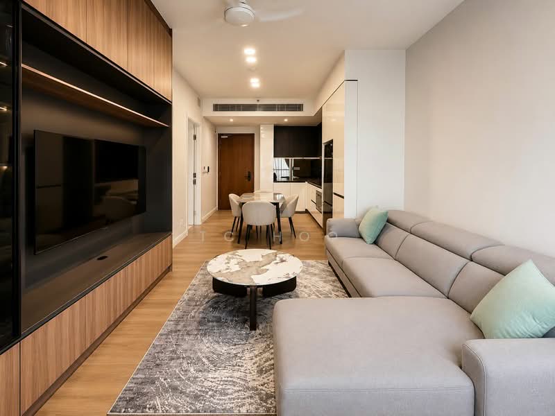 Service Residence for Rent at TRX Residences - TC Hoo - Living Room - PropertyGuru.com.my