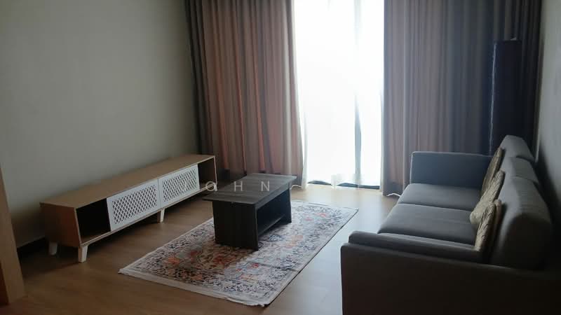 Servis Apartment untuk Disewa di TRIO By Setia - John Tee - Living Room - PropertyGuru.com.my