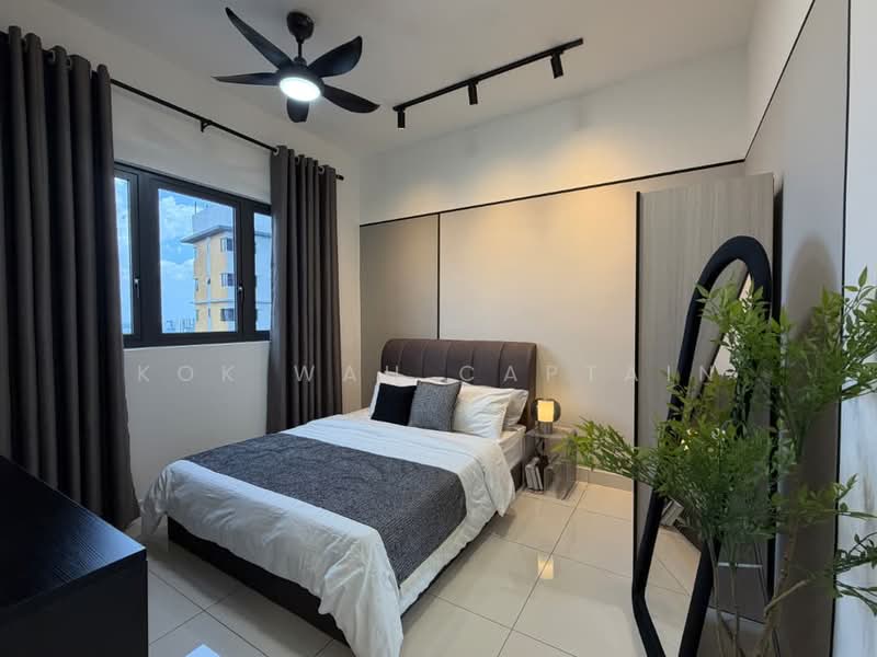 Service Residence for Rent at Nexus Taman Pertama - Kok Wah Captain - Bedroom - PropertyGuru.com.my