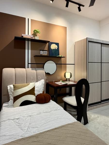 Service Residence for Rent at Nexus Taman Pertama - Kok Wah Captain - Bedroom - PropertyGuru.com.my