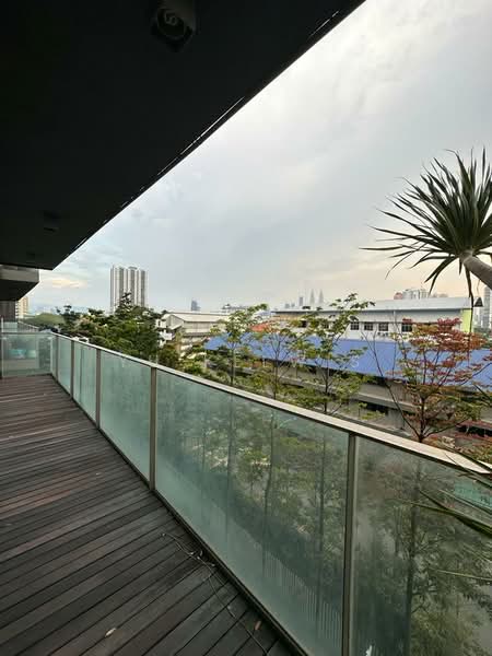 Condominium for Rent at The Capers @ Sentul East - Yu Kelwis - Balcony - PropertyGuru.com.my