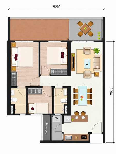 Service Residence for Sale at M Arisa - Laurent Loh - PropertyGuru.com.my