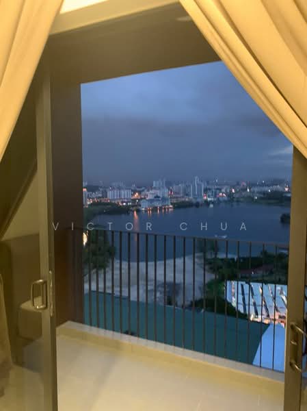 Service Residence for Rent at Astetica Residences - Victor Chua - Balcony - PropertyGuru.com.my