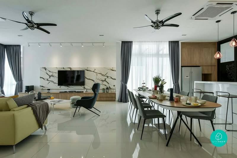 Rumah Teres 2 Tingkat untuk Dijual di Alam Impian (Shah Alam) - Alice . - Living Room - PropertyGuru.com.my