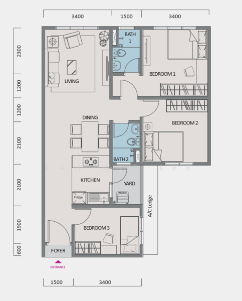 Servis Apartment untuk Dijual di Nexus Taman Pertama - Kah Wee Lee - PropertyGuru.com.my