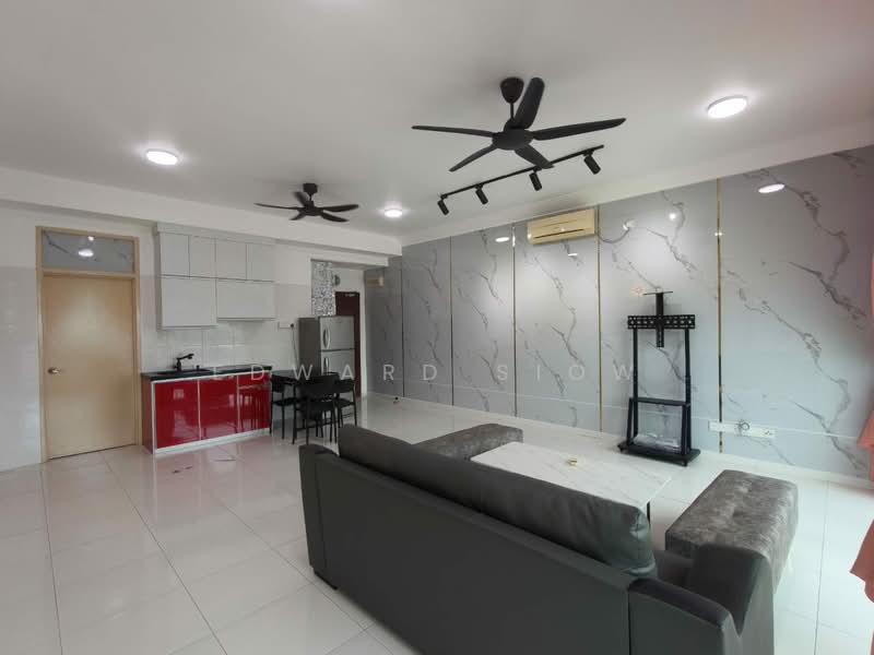 Service Residence for Rent at The Sky Executive Suites - Edward Siow - Living Room - PropertyGuru.com.my